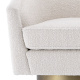 Photo Catene rotating chair (cream)