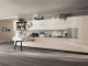 Photo Scavolini Motus kitchen corner with island