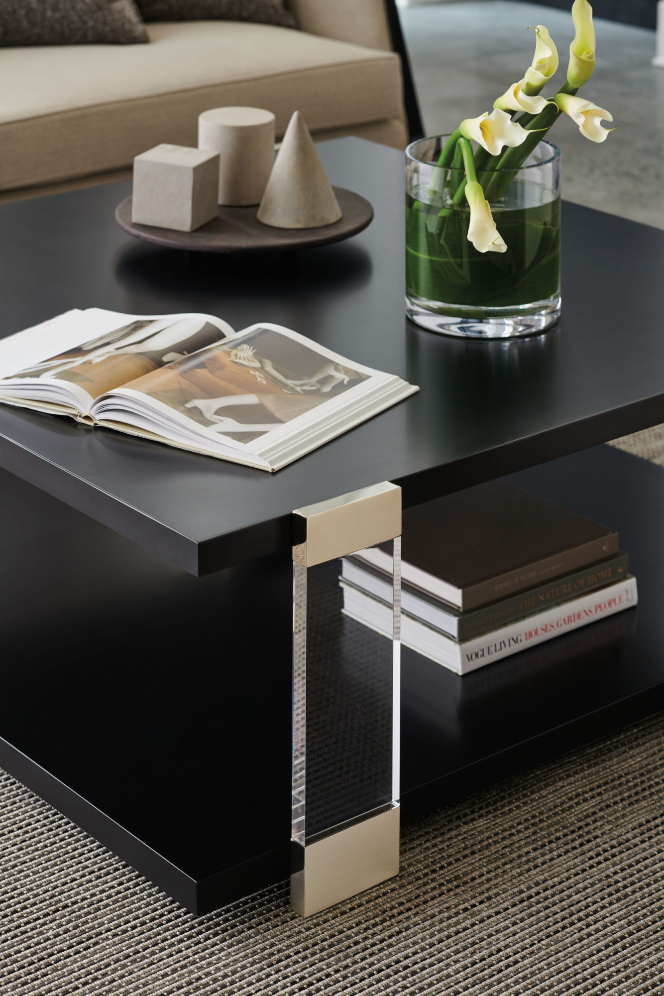 Photo I'll Take the Corner (Black Table)