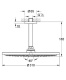 Photo Top shower GROHE Rainshower Cosmopolitan 26067000