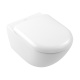 Photo Suspension toilet Villeroy & Boch Antao 4674T0RW white matte