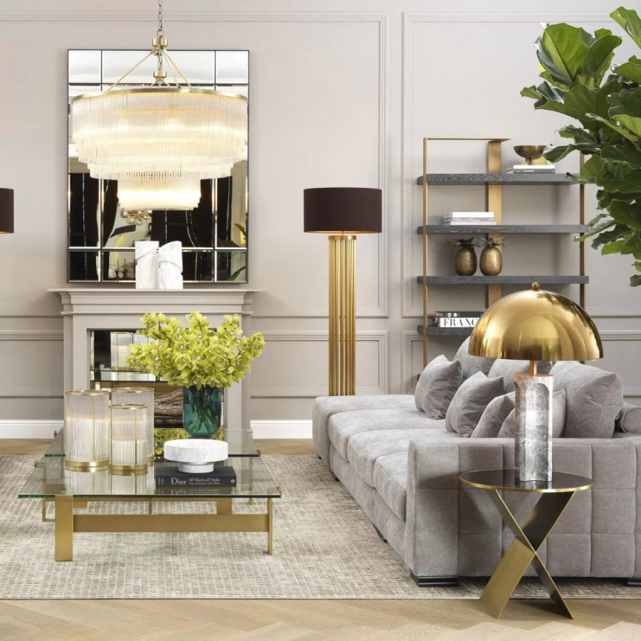 Photo Geo shelving (brass)