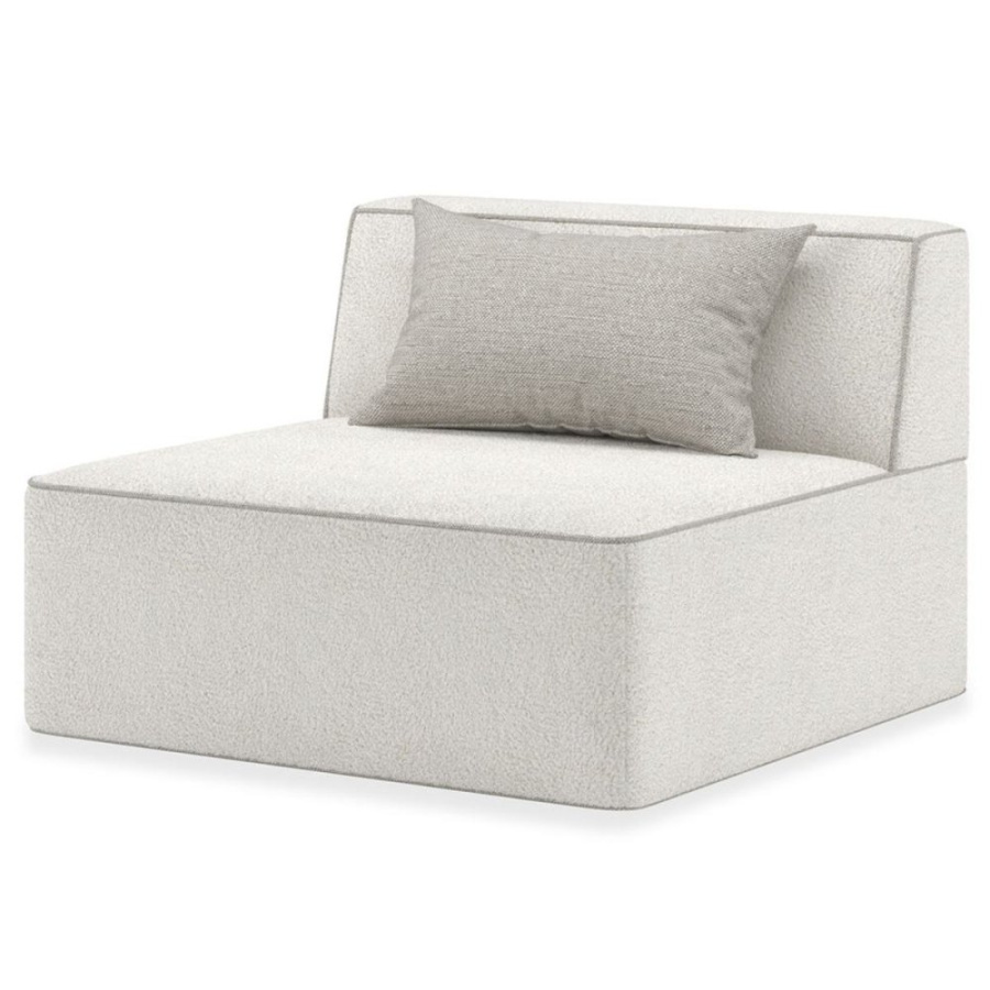 Photo Marbella chair (light gray, no armrests)