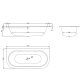 Photo Steel Bath Bette STARLET 185x85 8320-000