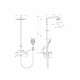 Photo Shower stand hansgrohe Raindance Select E 300 2jet Showerpipe 27128400
