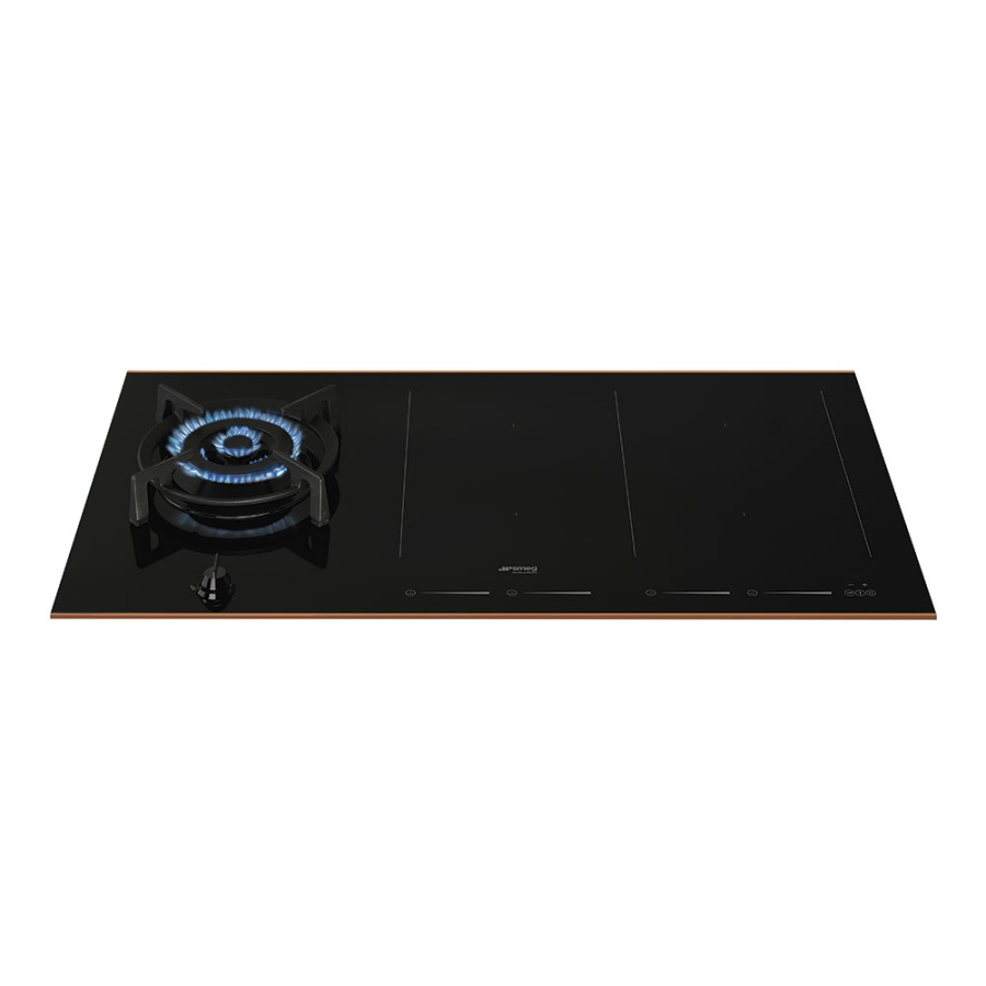 Photo Smeg PM6912WLDR hob