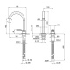 Photo Fantini sink mixer AL/23 26 02 B104WF