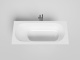 Photo Bath of artificial stone Salini Ornella 180x80 102412GF painting by RAL completely