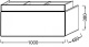 Photo Jacob Delafon Terrace 100 EB1187-G1C sink cabinet, white
