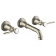 Photo Axor Montreux sink mixer 16534820 grinded nickel