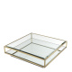 Photo Tortona L coffee table (brass)