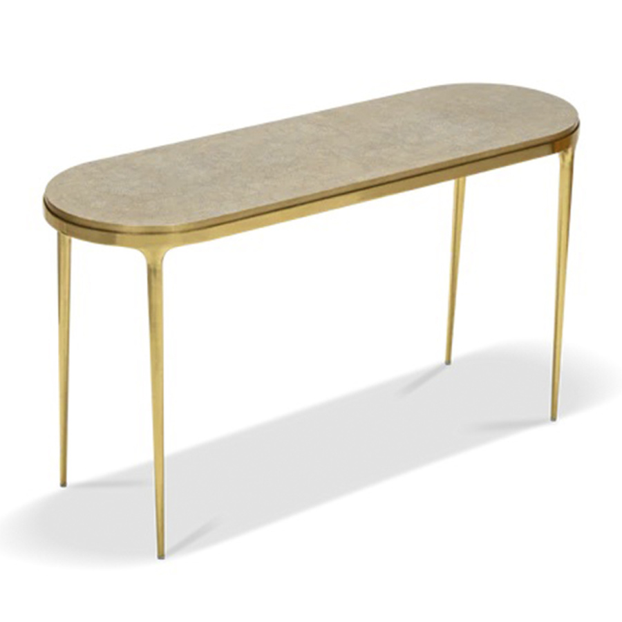 Photo Skyle Cappuccino Eggshell console